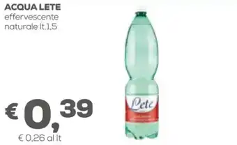 Pan Lete Acqua 1,5 lt offerta
