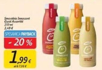 Smoothie Innocent Gusti Assortiti 250 ml