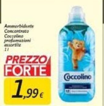 Carrefour Coccolino Ammorbidente Concentrato profumazioni assortite 1 l offerta