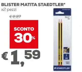 Staedtler Blister Matita x2 pezzi