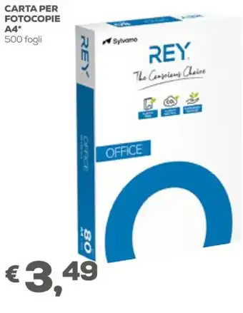 Pan Rey Carta per Fotocopie A4 500 fogli offerta