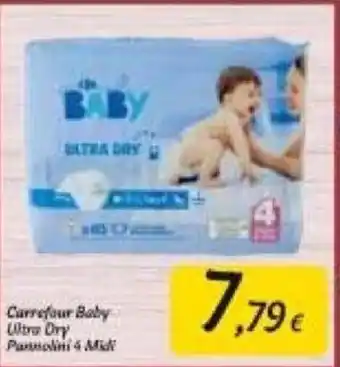 Carrefour Carrefour Baby Ultra Dry Pannolini offerta