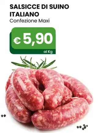 Gala Supermercati Salsicce di Suino Italiano offerta