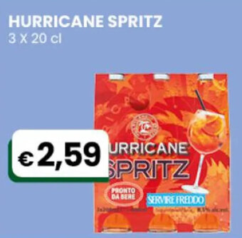 Hurricane Spritz 3 x 20 cl
