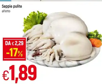 Galassia Seppie pulite all'etto offerta
