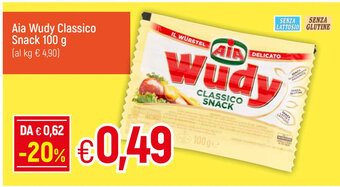 Galassia AIA Wudy Classico Snack 100 g offerta