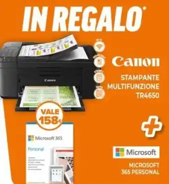 Expert Canon Stampante Multifunzione TR4650 offerta