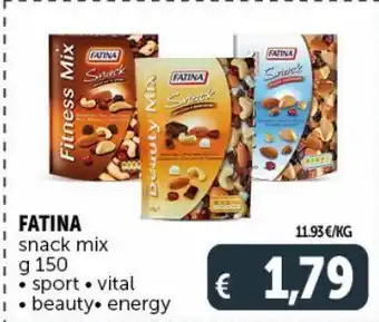 Snacks mix fatina g 150