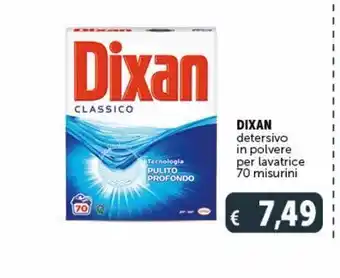 Deco Superstore Dixan detersivo in polvere per lavatrice 70 misurini offerta