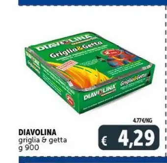Diavolina griglia e getta g 900