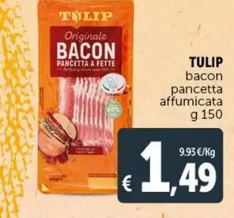 Deco Supermercati Bacon pancetta affumicata tulip offerta