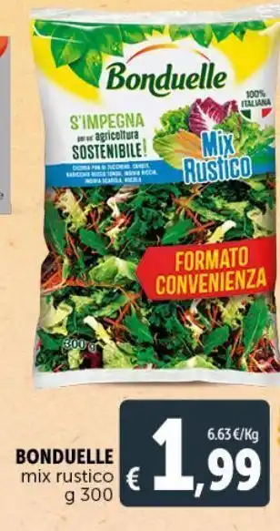 Deco Supermercati Mix rustico bonduelle offerta