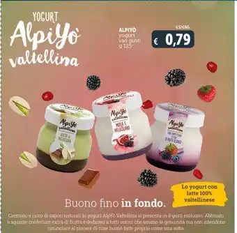 Deco Supermercati Yogurt vari gusti alpiyò offerta