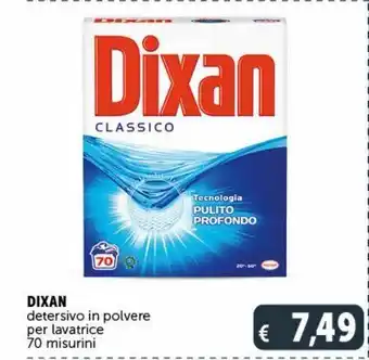 Deco Supermercati Detersivo in polvere per lavatrice 70 misurini dixan offerta
