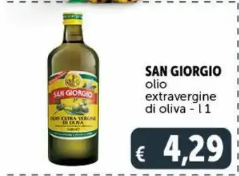 Deco Supermercati Olio extra vergine di oliva san giorgio offerta