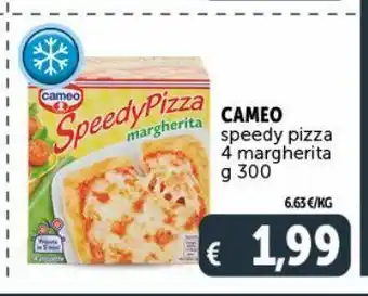 Deco Supermercati Speedy pizza 4 margherita cameo offerta