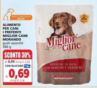 Alimento per cani miglior cane morando