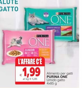 Il Gigante Alimento per gatti purina one offerta