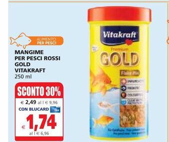 Mangime per pesci rossi vitakraft