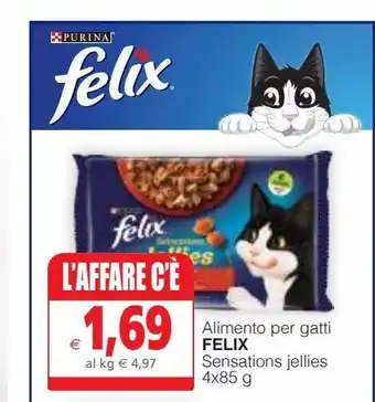 Il Gigante Alimento per gatti felix offerta