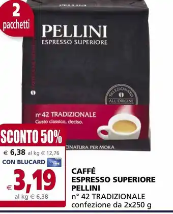Caffè espresso superiore pellini