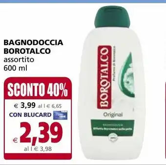 Il Gigante Bagnodoccia borotalco offerta