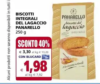 Il Gigante Biscotti integrali del lagaccio panarello offerta