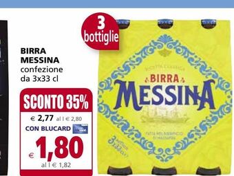 Il Gigante Birra messina offerta
