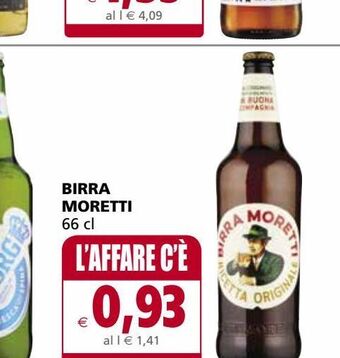 Il Gigante Birra moretti offerta