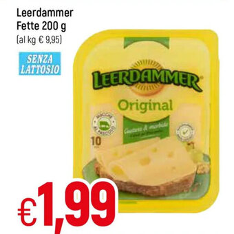 Galassia Leerdammer Fette 200 g offerta