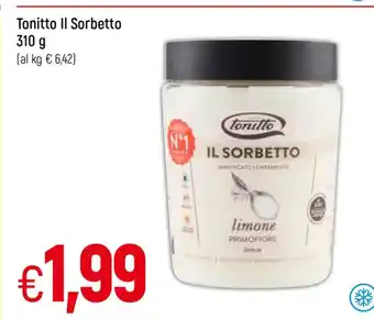 Tonitto il Sorbetto 310 g