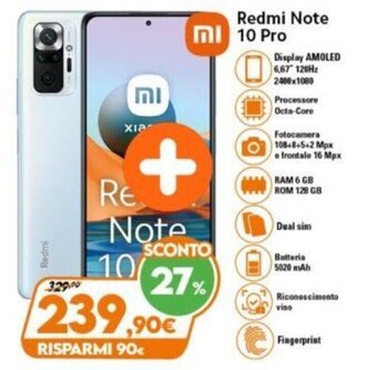 Expert Xiaomi Redmi Note 10 Pro offerta