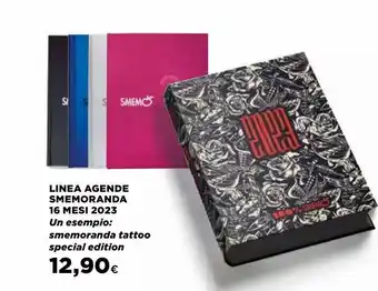 Coop Linea agende smemoranda 16 mesi 2023 offerta