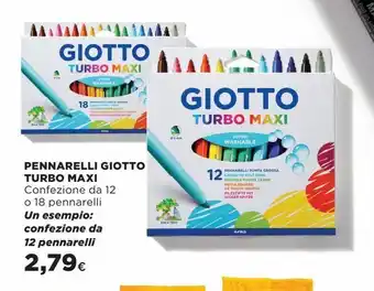 Coop Pennarelli giotto turbo maxi offerta