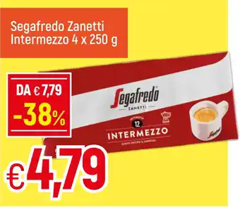 Segafredo Zanetti Intermezzo 4 x 250 g
