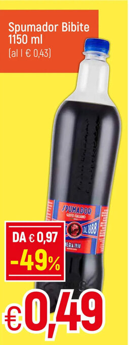 Galassia Spumador Bibite 1150 ml offerta