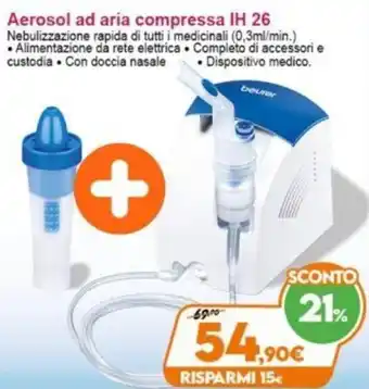 Expert Aerosol ad aria compressa IH 26 offerta