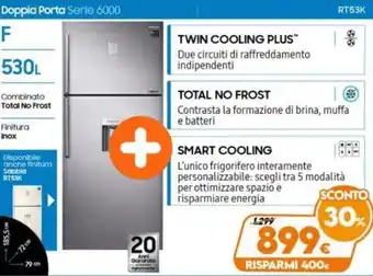 Expert Samsung Doppia Porta Serie 6000 RT53K offerta