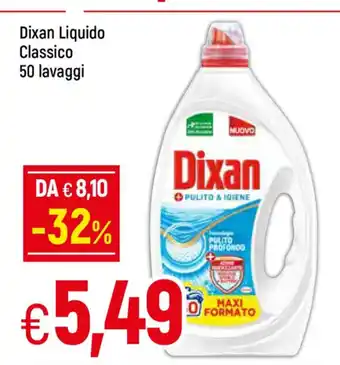 Galassia Dixan Liquido Classico 50 lavaggi offerta