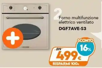 Expert Glem Gas DGF7AVE-S3 offerta