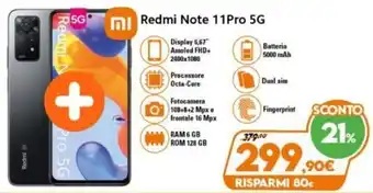 Expert Xiaomi Redmi Note 11Pro 5G offerta