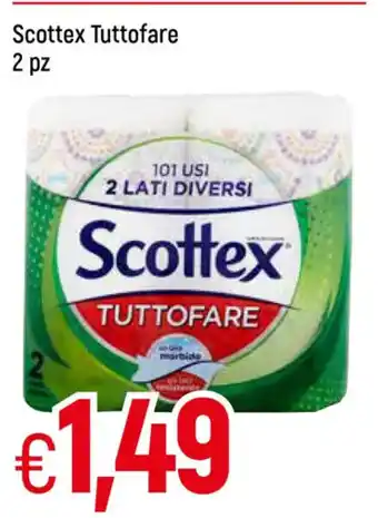 Galassia Scottex Tuttofare 2 pz offerta