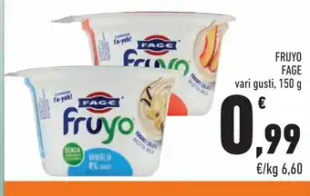 Conad City Fruyo fage vari gusti, 150g offerta
