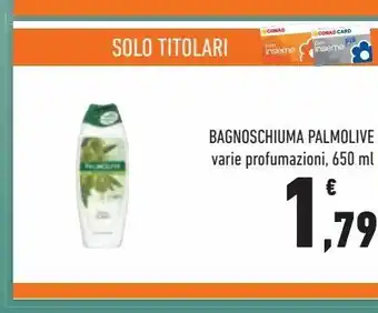 Conad City Bagno schiuma palmolive varie profumazioni, 650ml offerta