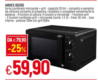 Galassia Ardes 6520G offerta