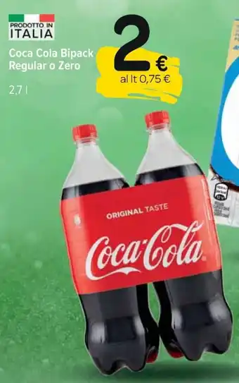 Coca Cola Bipack Regular o Zero 2,7 L