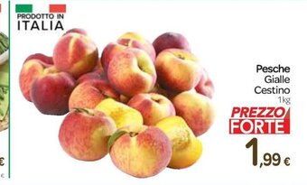 Carrefour Express Pesche Gialle Cestino 1 kg offerta