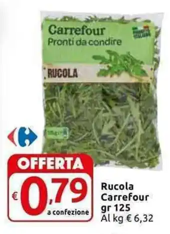 Carrefour Express Carrefour Rucola gr 125 offerta