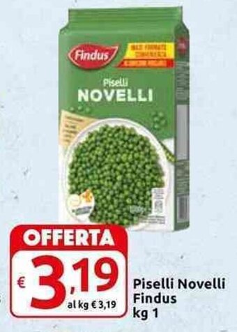 Carrefour Express Findus Piselli Novelli kg 1 offerta
