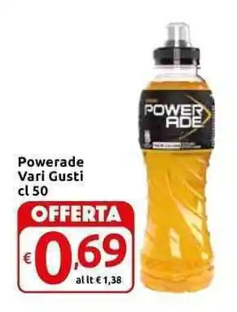Carrefour Express Powerade Vari Gusti cl 50 offerta